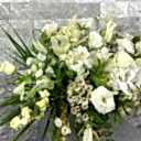 Calla Bronz Vazoda Beyaz Aranjman