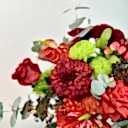 Deep Red Bordo Vazoda Aranjman