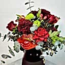 Deep Red Bordo Vazoda Aranjman