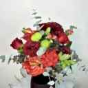 Deep Red Bordo Vazoda Aranjman