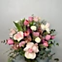 Pinko Krom Vazoda Pembe Gül Lale