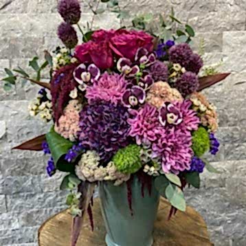 Clara Seramik Vazoda Pembe Aranjman