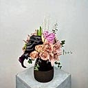 Mellow Kahve Cam Vazoda Cappucino Güller