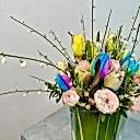 Cam Vazoda Rainbow Lale Mini