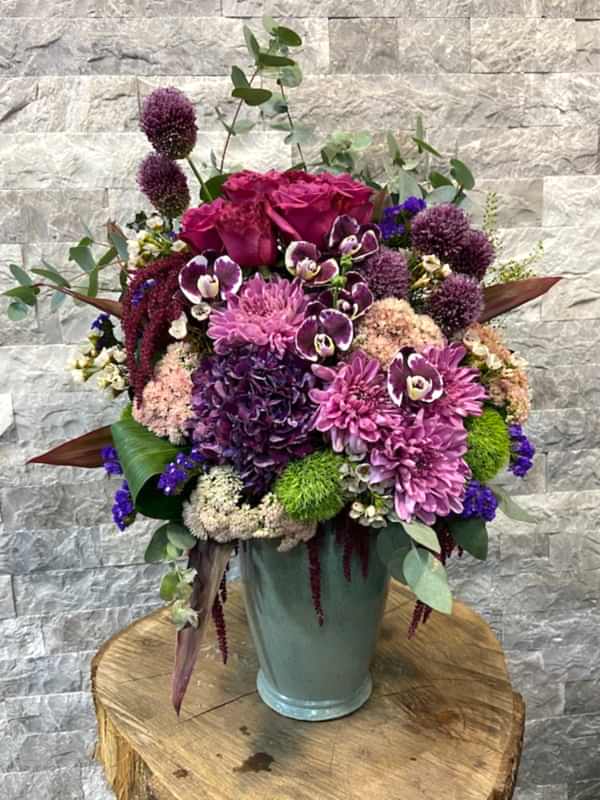 Clara Seramik Vazoda Pembe Aranjman