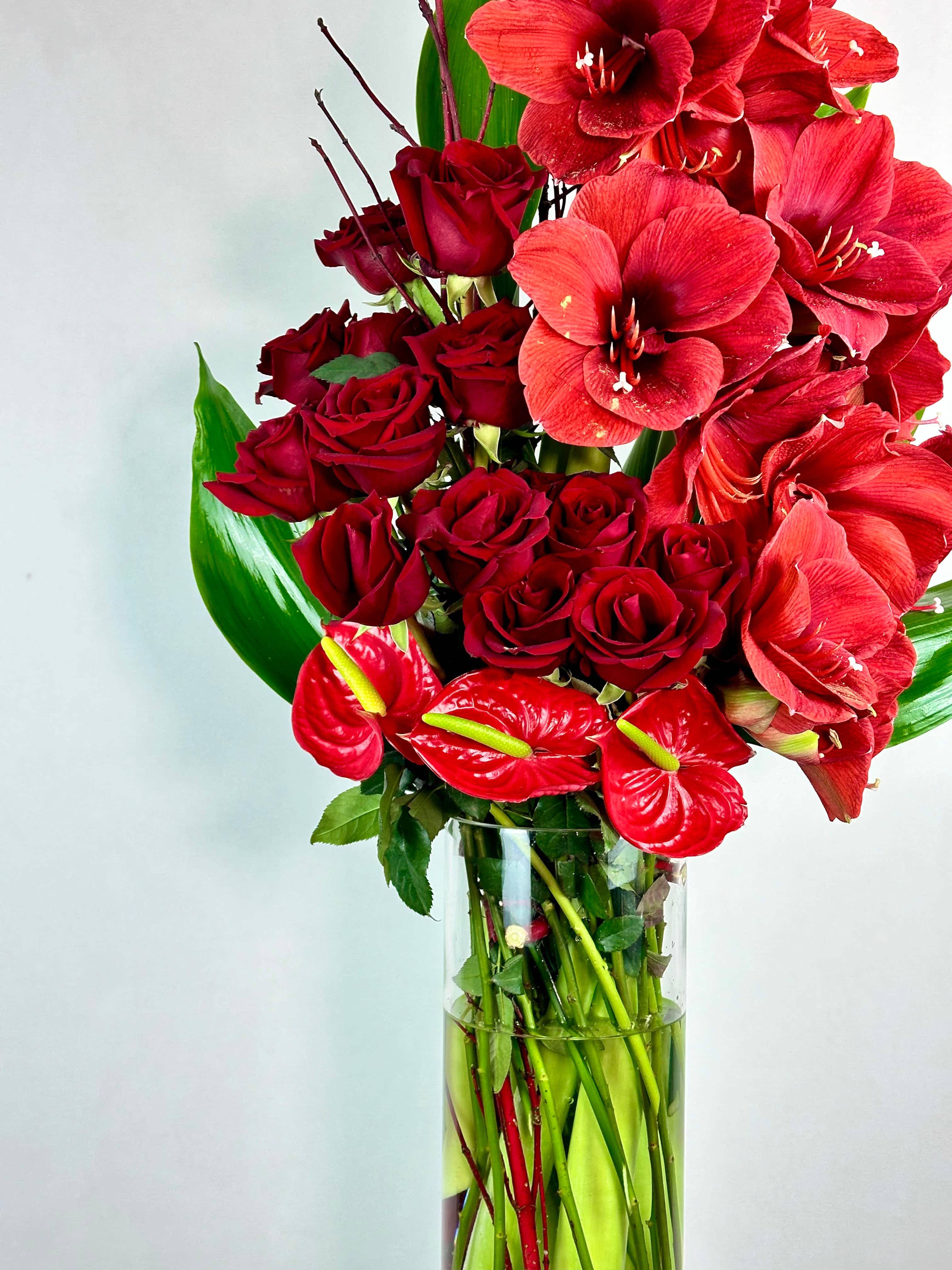 Roux Cam Vazo Aranjman