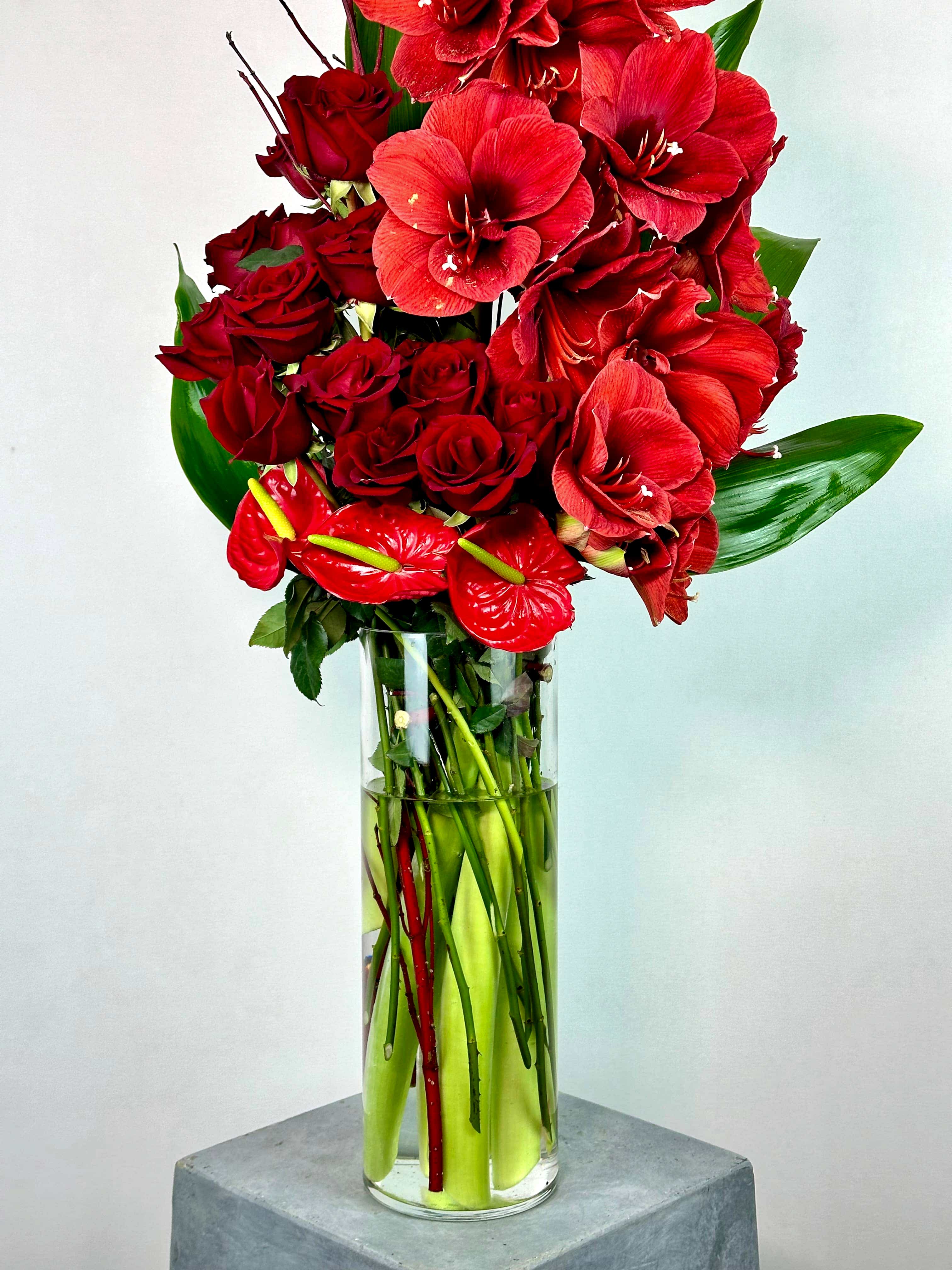 Roux Cam Vazo Aranjman