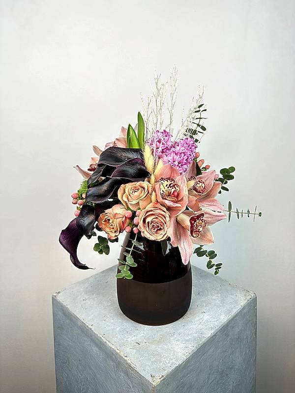 Mellow Kahve Cam Vazoda Cappucino Güller