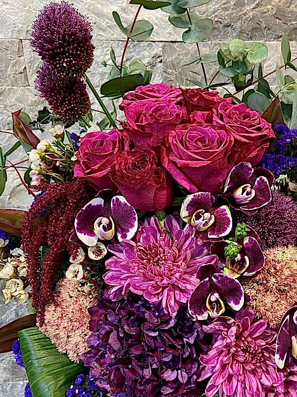 Clara Seramik Vazoda Pembe Aranjman